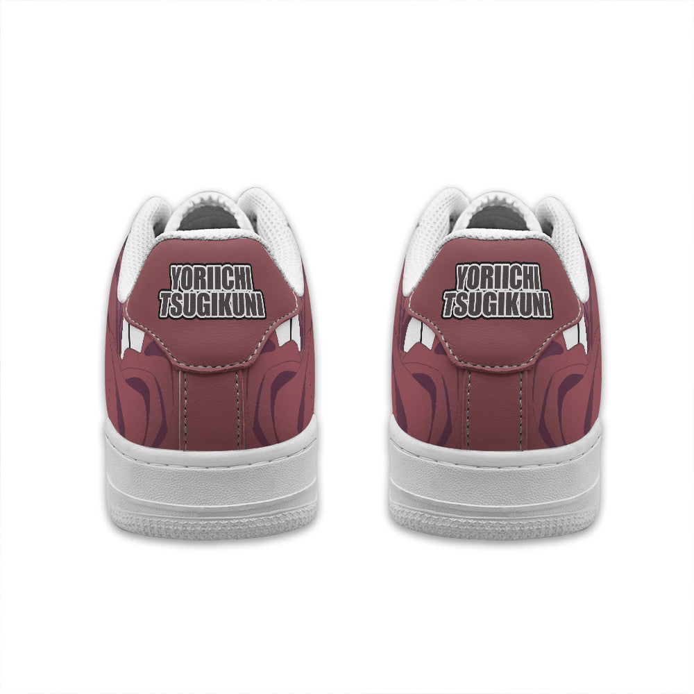 Baskets Anime Yoriichi Tsugikuni Personalized en Cuir Chaussures Basses Unisexes Anime Manga