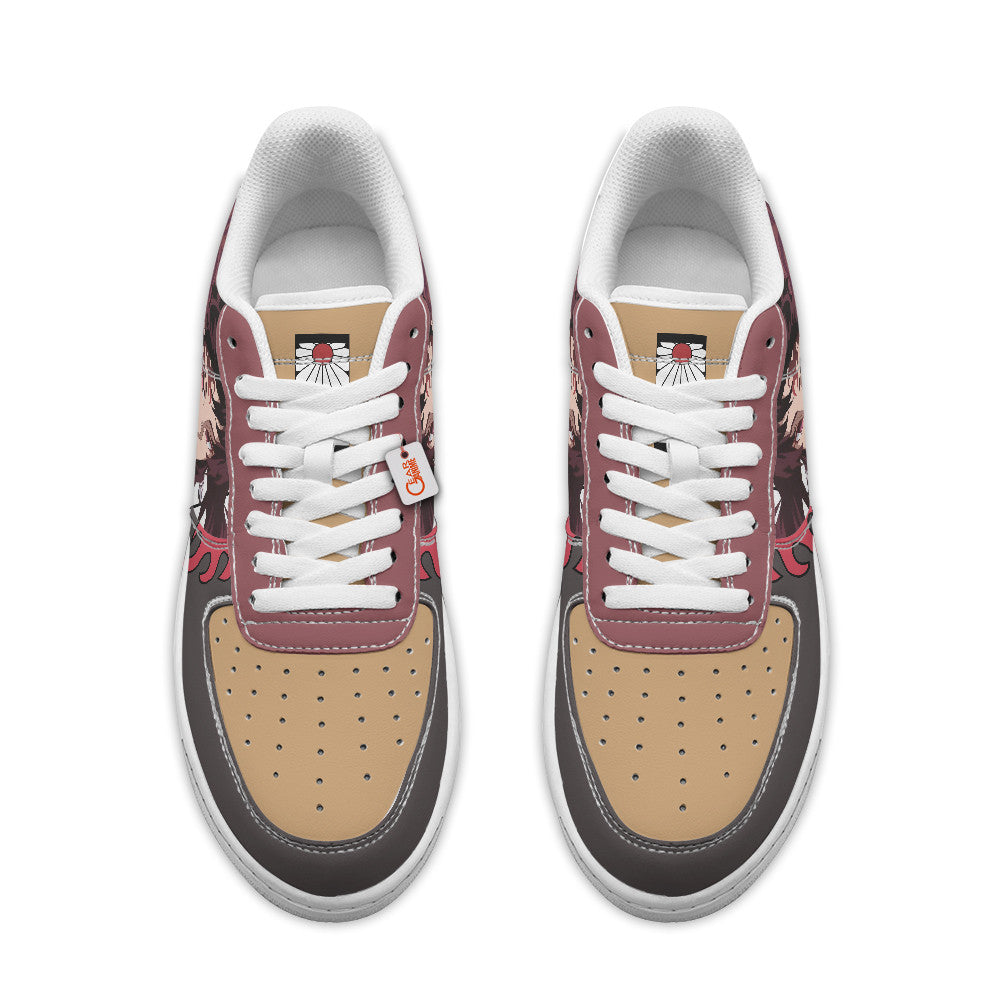 Baskets Anime Yoriichi Tsugikuni Personalized en Cuir Chaussures Basses Unisexes Anime Manga