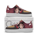 Baskets Anime Yoriichi Tsugikuni Personalized en Cuir Chaussures Basses Unisexes Anime Manga