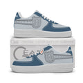 Baskets Anime Black Silver Eagle Personalized en Cuir Chaussures Basses Unisexes Anime Manga