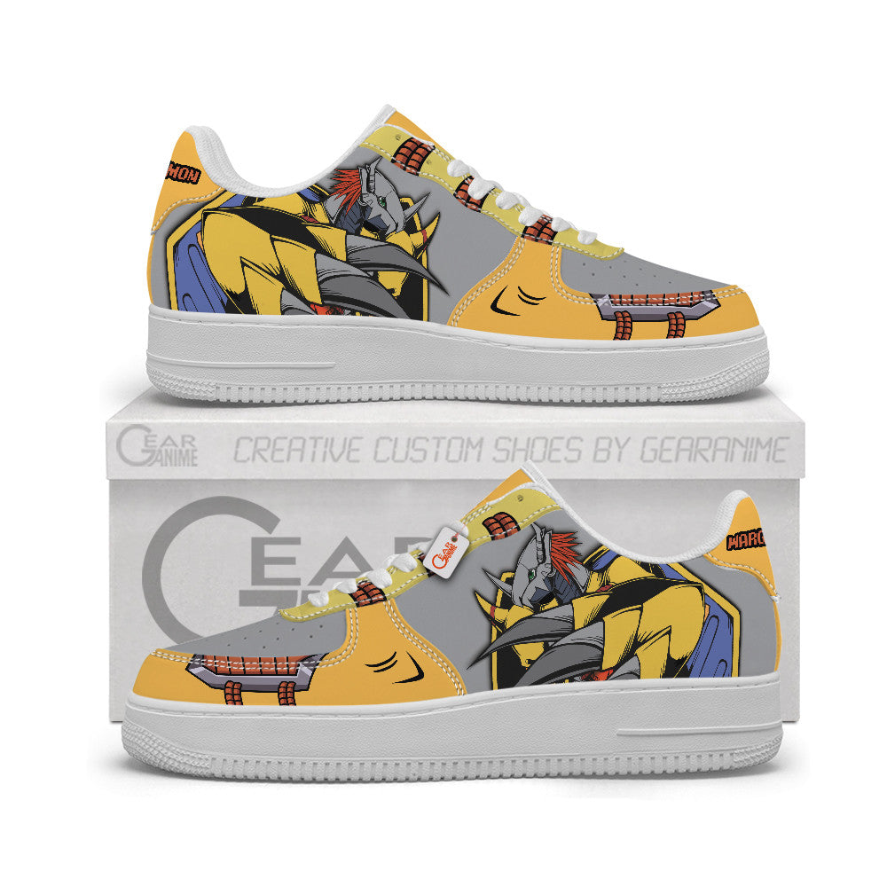 Baskets Anime Wargreymon Personalized en Cuir Chaussures Basses Unisexes Anime Manga