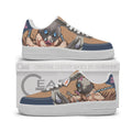 Baskets Anime Inosuke Hashibira Personalized en Cuir Chaussures Basses Unisexes Anime Manga