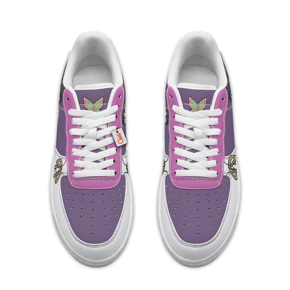 Baskets Anime Kanao Tsuyuri Personalized en Cuir Chaussures Basses Unisexes Anime Manga