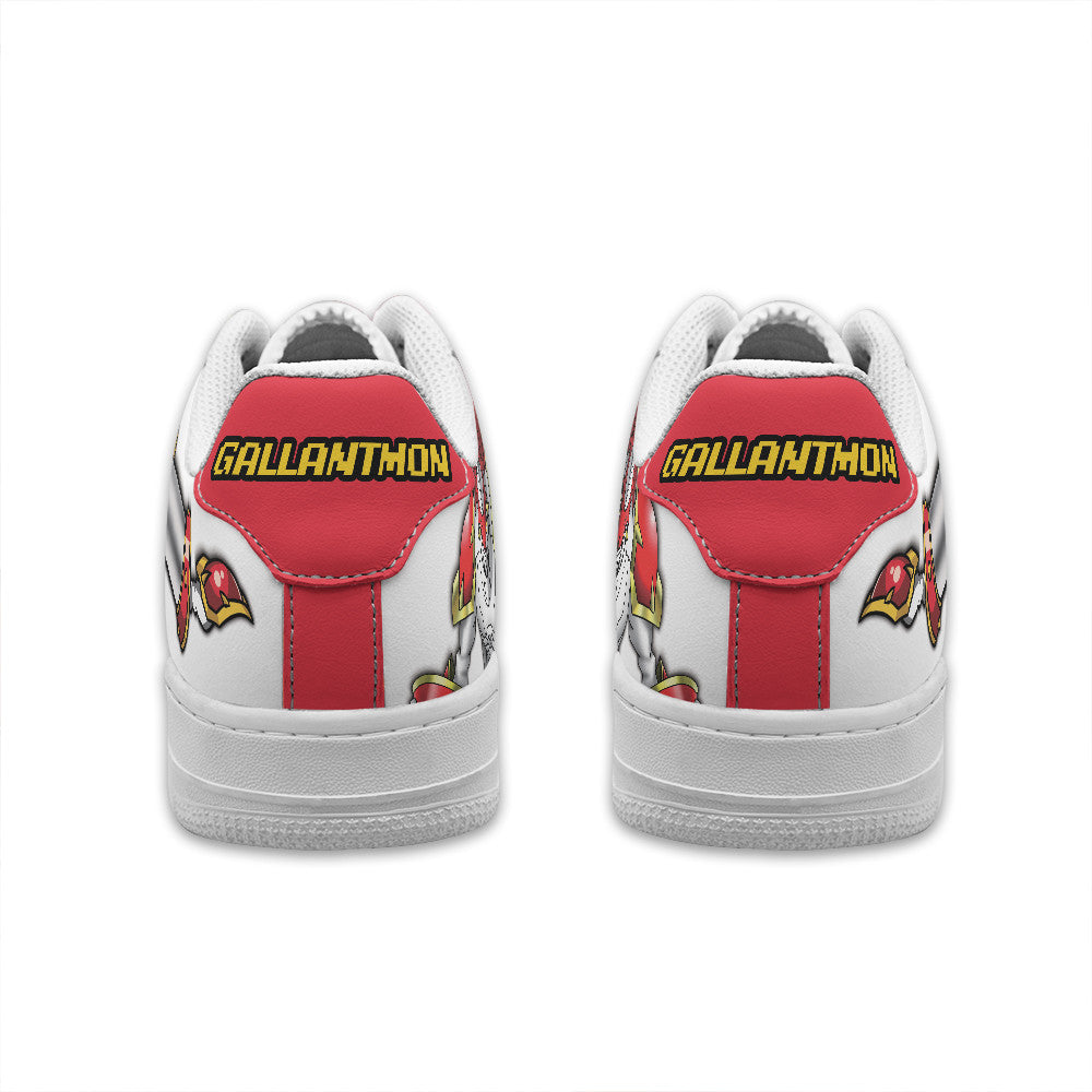 Baskets Anime Gallantmon Personalized en Cuir Chaussures Basses Unisexes Anime Manga
