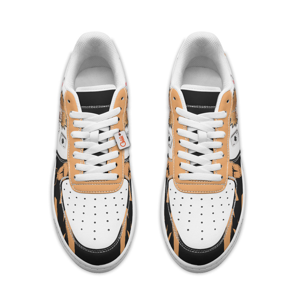 Baskets Anime Rensuke Kunigami Personalized en Cuir Chaussures Basses Unisexes Anime Manga