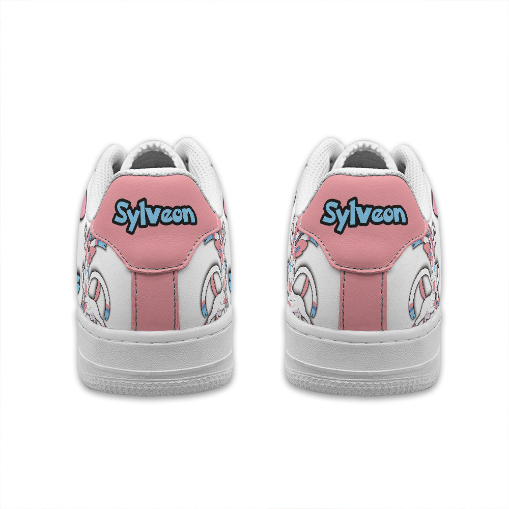 Baskets Anime Sylveon Personalized en Cuir Chaussures Basses Unisexes Anime Manga