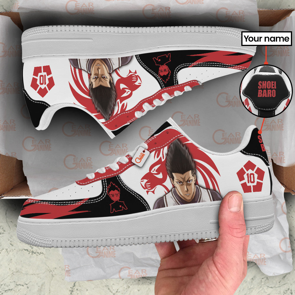 Baskets Anime Shoei Baro Personalized en Cuir Chaussures Basses Unisexes Anime Manga