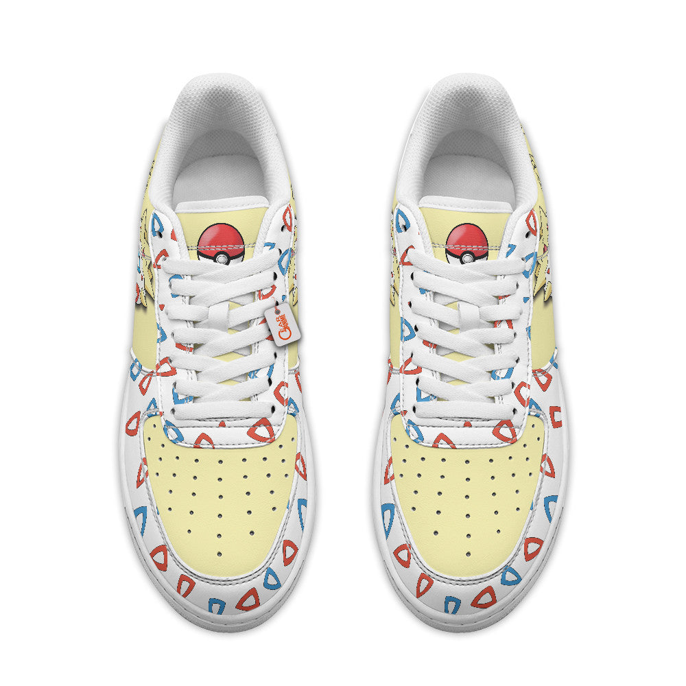 Baskets Anime Togepi Personalized en Cuir Chaussures Basses Unisexes Anime Manga