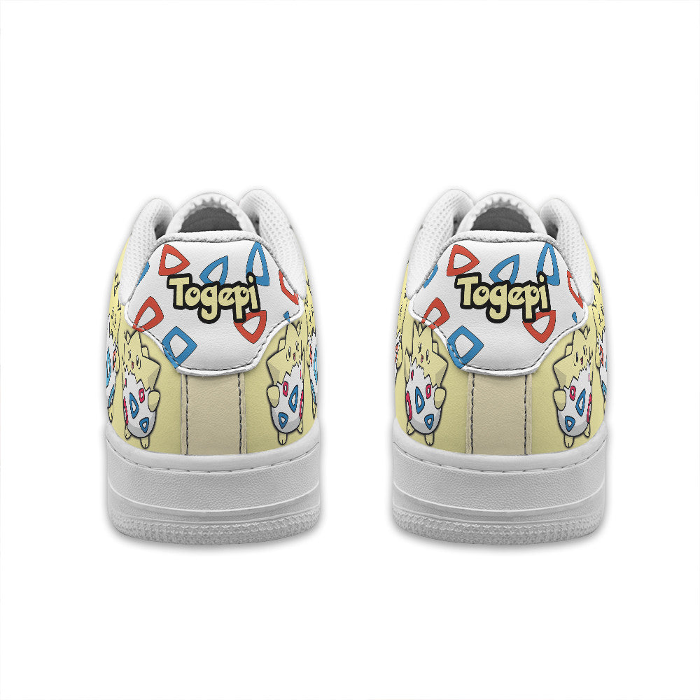 Baskets Anime Togepi Personalized en Cuir Chaussures Basses Unisexes Anime Manga