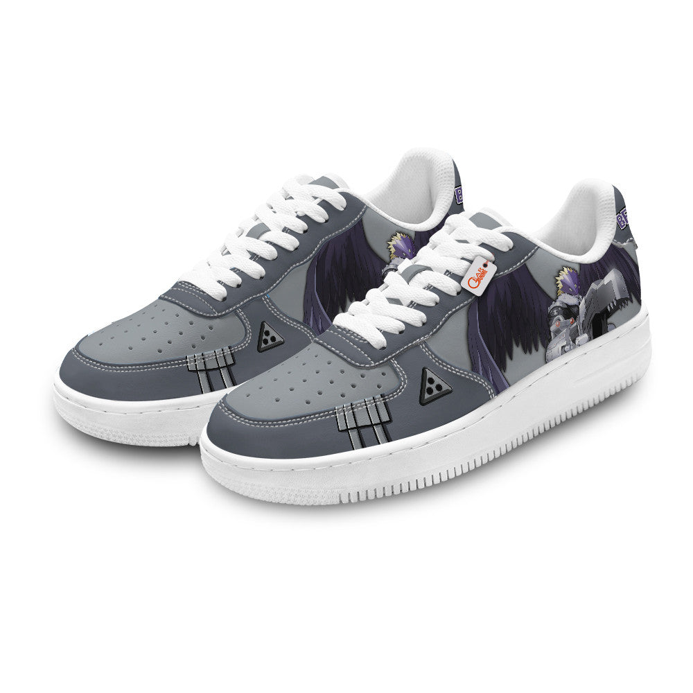 Baskets Anime Beelzemon Personalized en Cuir Chaussures Basses Unisexes Anime Manga
