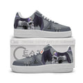 Baskets Anime Beelzemon Personalized en Cuir Chaussures Basses Unisexes Anime Manga