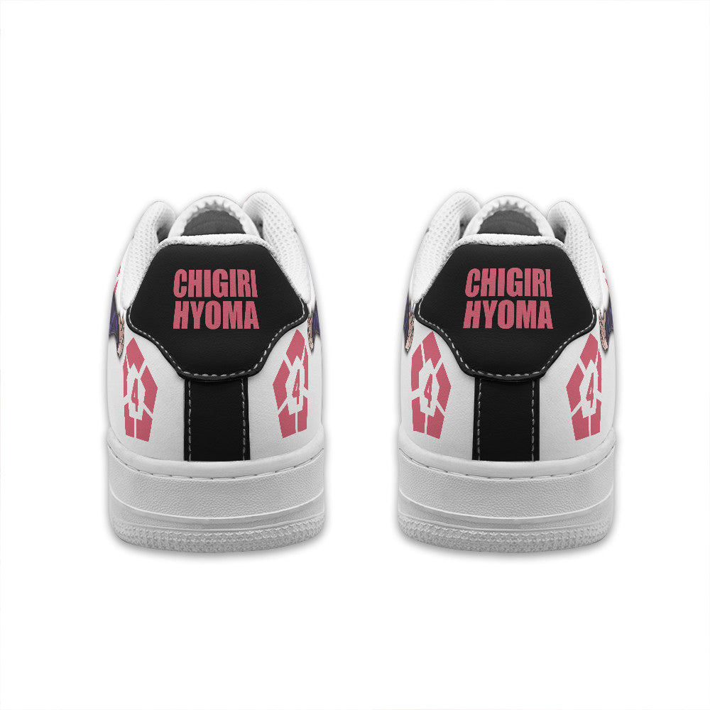 Baskets Anime Chigiri Hyoma Personalized en Cuir Chaussures Basses Unisexes Anime Manga