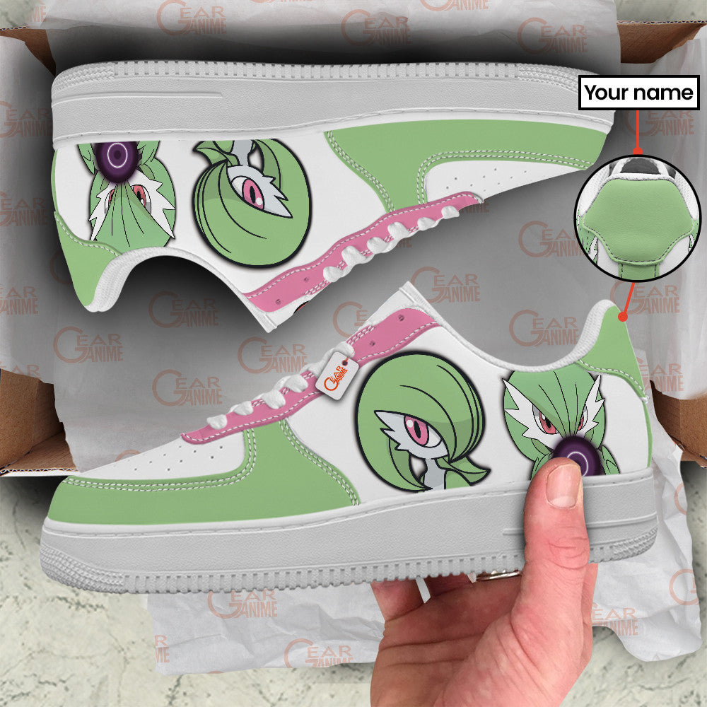 Baskets Anime Gardevoir Personalized en Cuir Chaussures Basses Unisexes Anime Manga
