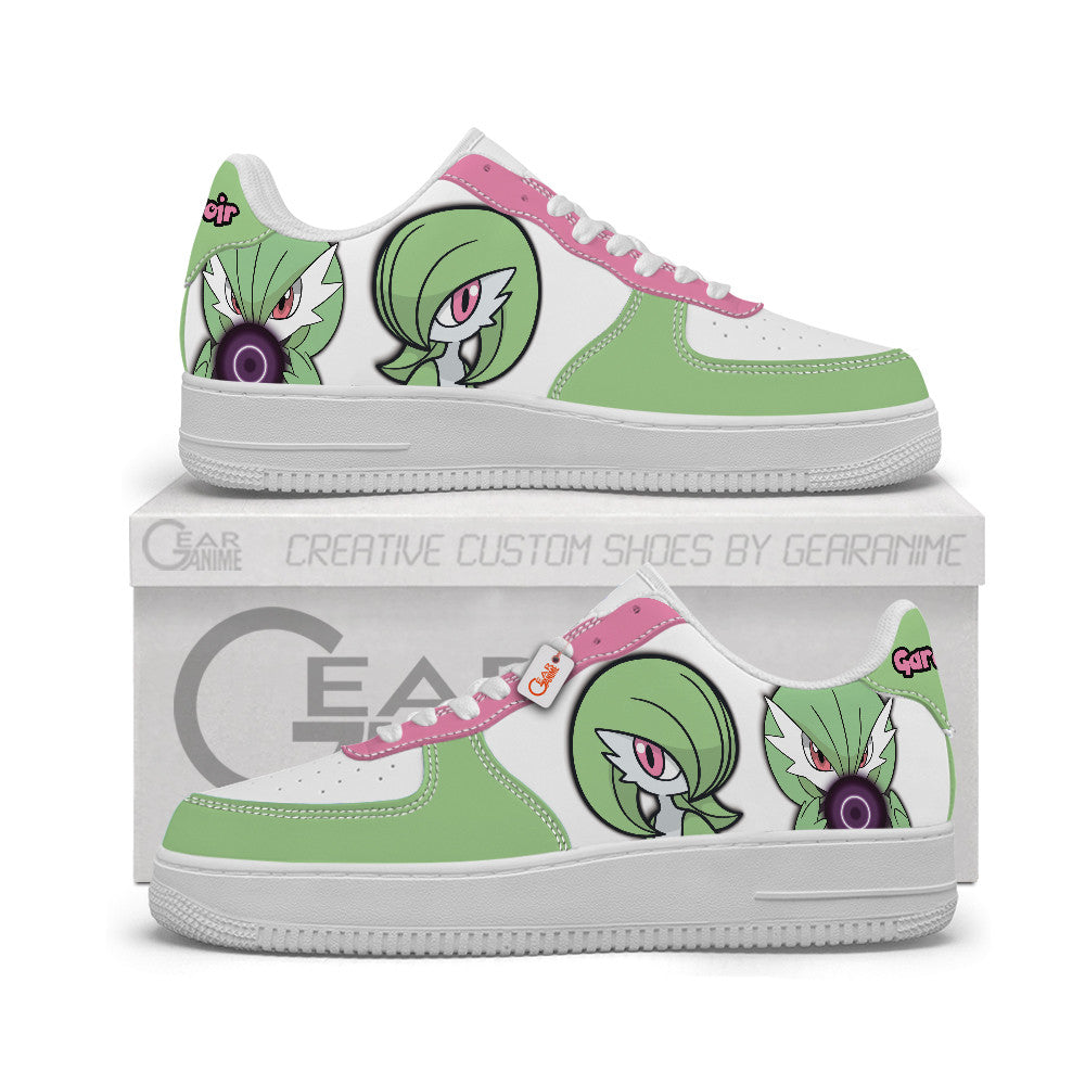 Baskets Anime Gardevoir Personalized en Cuir Chaussures Basses Unisexes Anime Manga