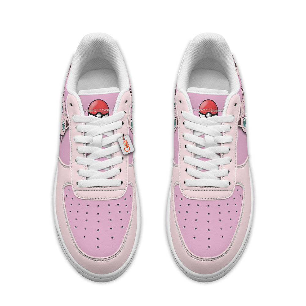 Baskets Anime Jigglypuff Personalized en Cuir Chaussures Basses Unisexes Anime Manga