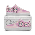 Baskets Anime Jigglypuff Personalized en Cuir Chaussures Basses Unisexes Anime Manga