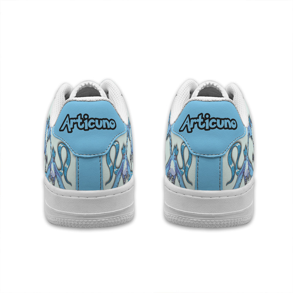 Baskets Anime Articuno Personalized en Cuir Chaussures Basses Unisexes Anime Manga