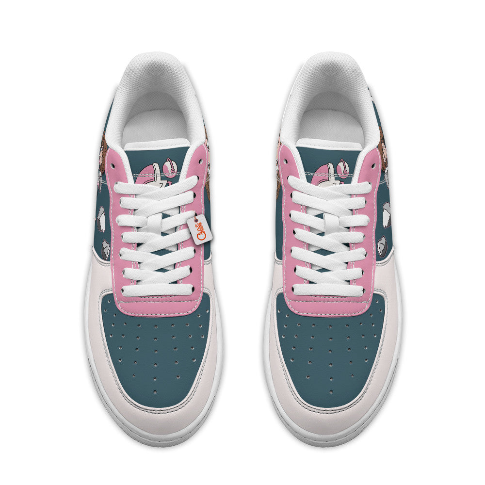 Baskets Anime Ochako Uraraka Uravity Personalized en Cuir Chaussures Basses Unisexes Anime Manga