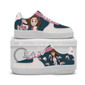 Baskets Anime Ochako Uraraka Uravity Personalized en Cuir Chaussures Basses Unisexes Anime Manga