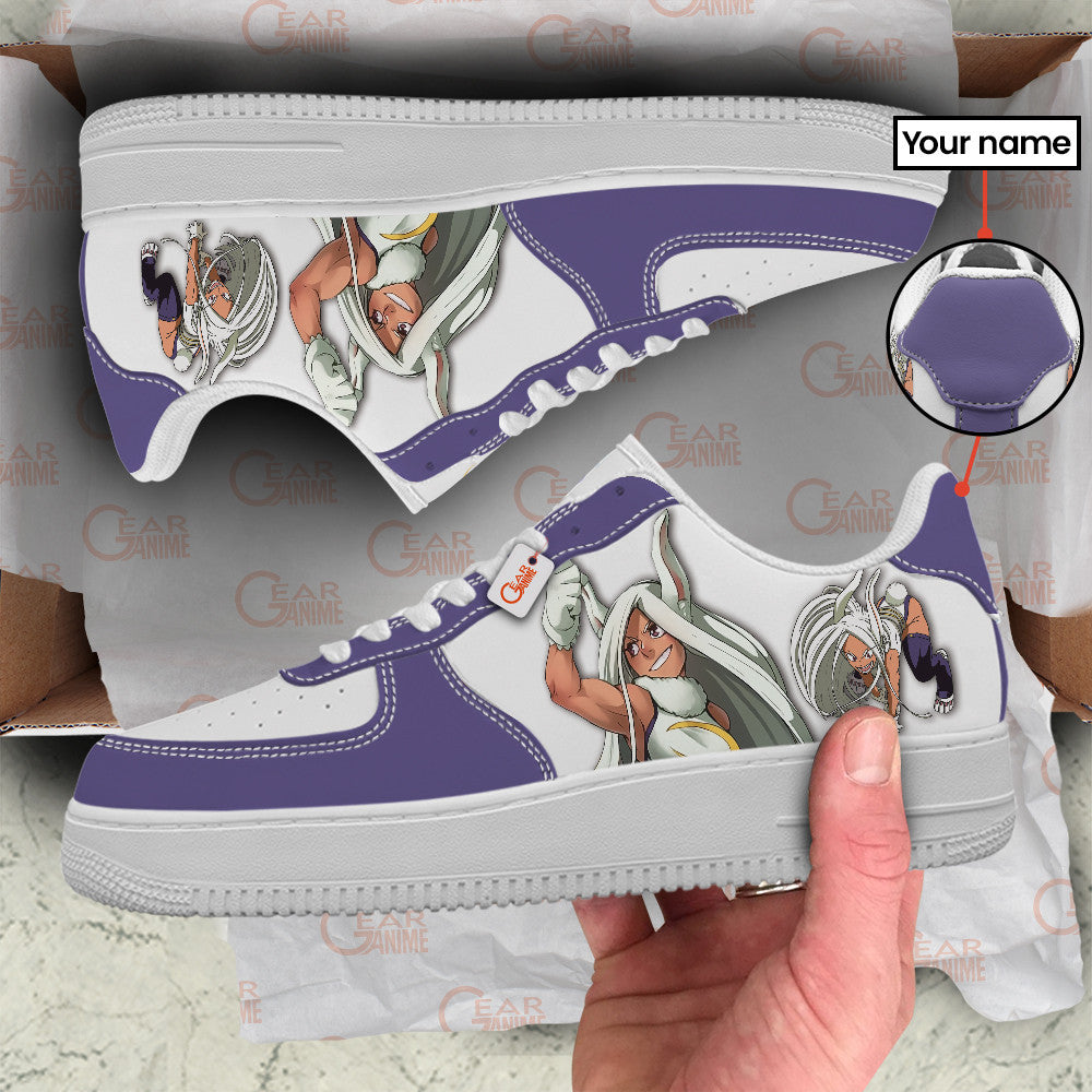 Baskets Anime Usagiyama Mirko Personalized en Cuir Chaussures Basses Unisexes Anime Manga