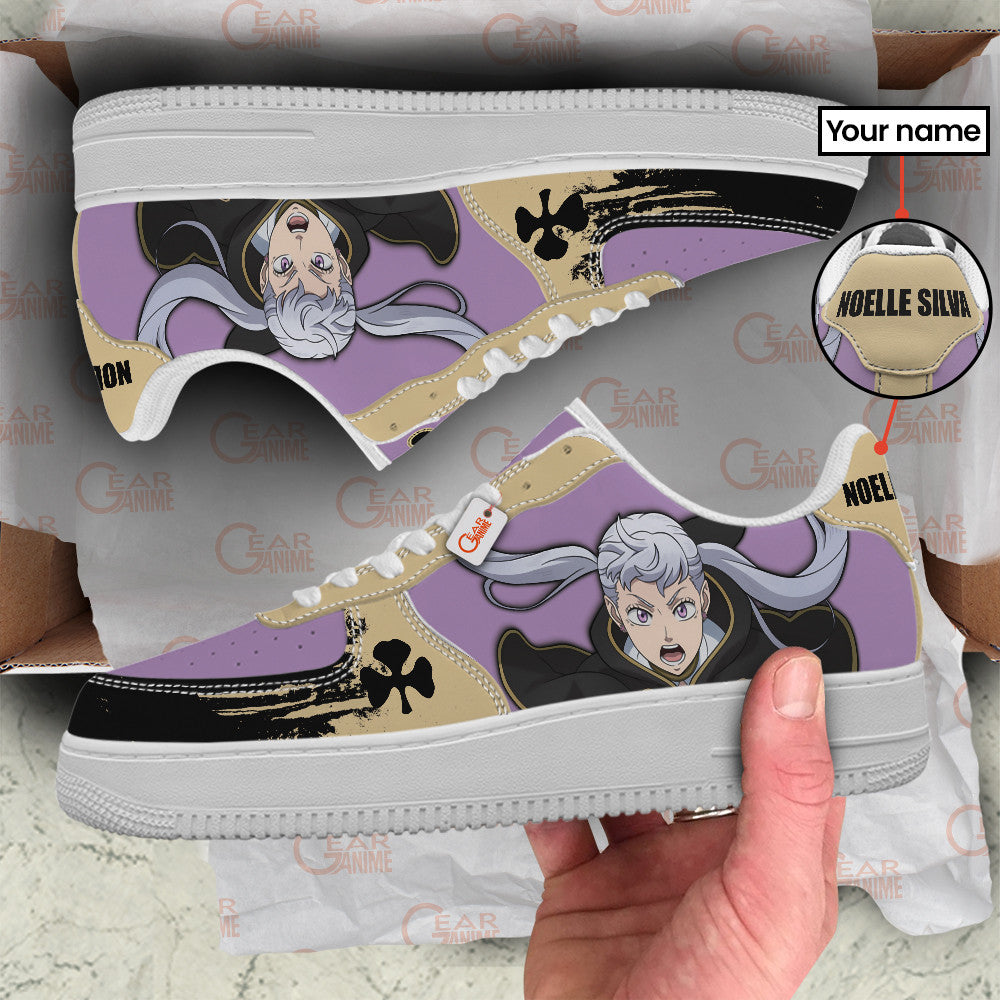 Baskets Anime Noelle Silva Personalized en Cuir Chaussures Basses Unisexes Anime Manga