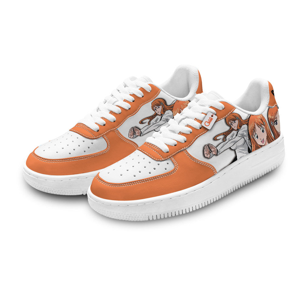 Baskets Anime Orihime Inoue Personalized en Cuir Chaussures Basses Unisexes Anime Manga