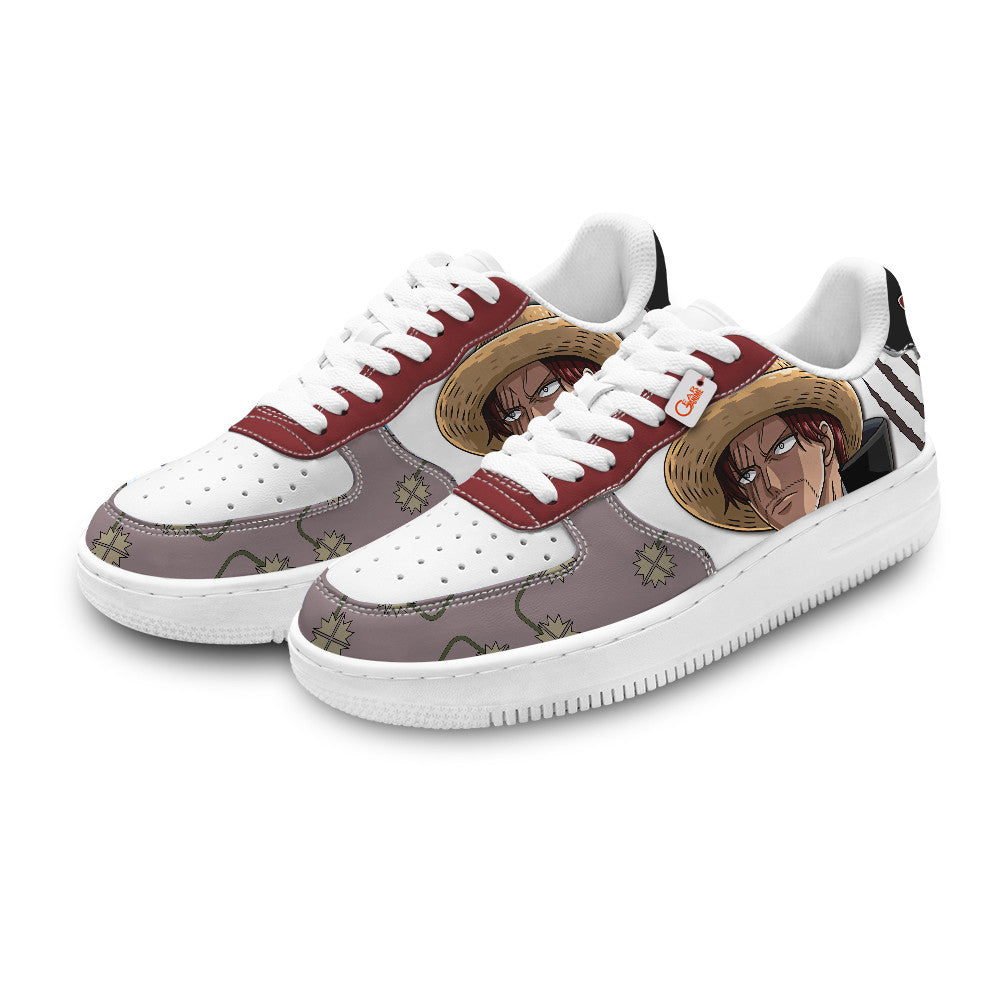 Baskets Anime Shanks Personalized en Cuir Chaussures Basses Unisexes Anime Manga