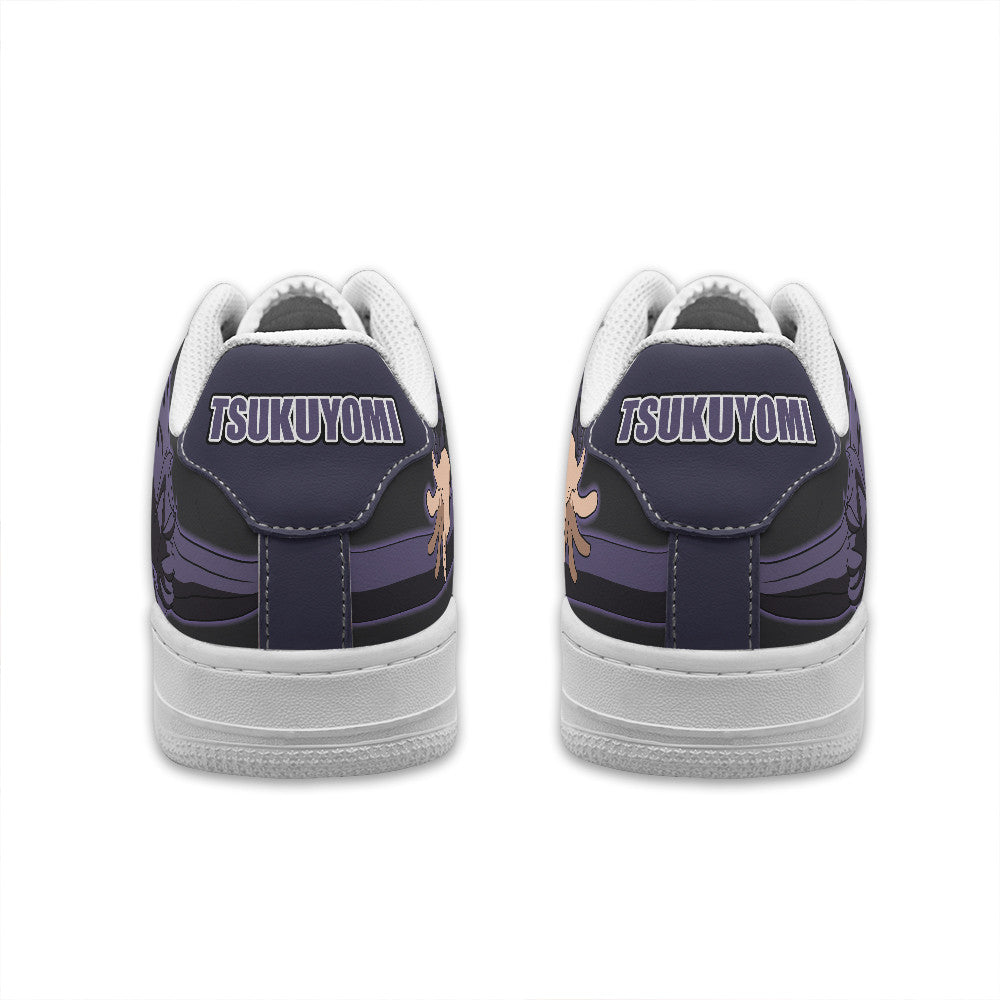 Baskets Anime Tokoyami Tsukuyomi Personalized en Cuir Chaussures Basses Unisexes Anime Manga