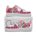 Baskets Anime Donquixote Doflamingo Personalized en Cuir Chaussures Basses Unisexes Anime Manga