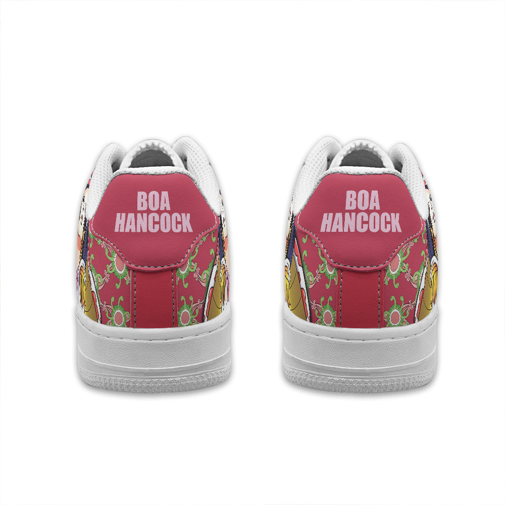 Baskets Anime Boa Hancock Personalized en Cuir Chaussures Basses Unisexes Anime Manga
