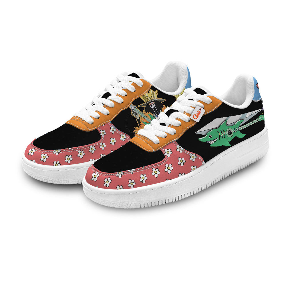 Baskets Anime Brook Personalized en Cuir Chaussures Basses Unisexes Anime Manga