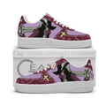 Baskets Anime Dracule Mihawk Personalized en Cuir Chaussures Basses Unisexes Anime Manga