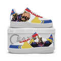 Baskets Anime Yagi All Might Personalized en Cuir Chaussures Basses Unisexes Anime Manga