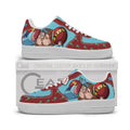 Baskets Anime Franky Personalized en Cuir Chaussures Basses Unisexes Anime Manga
