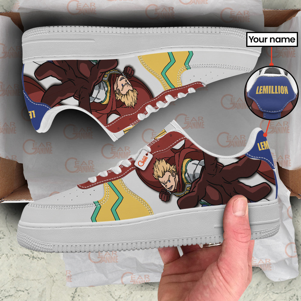 Baskets Anime Mirio Togata Lemillion Personalized en Cuir Chaussures Basses Unisexes Anime Manga