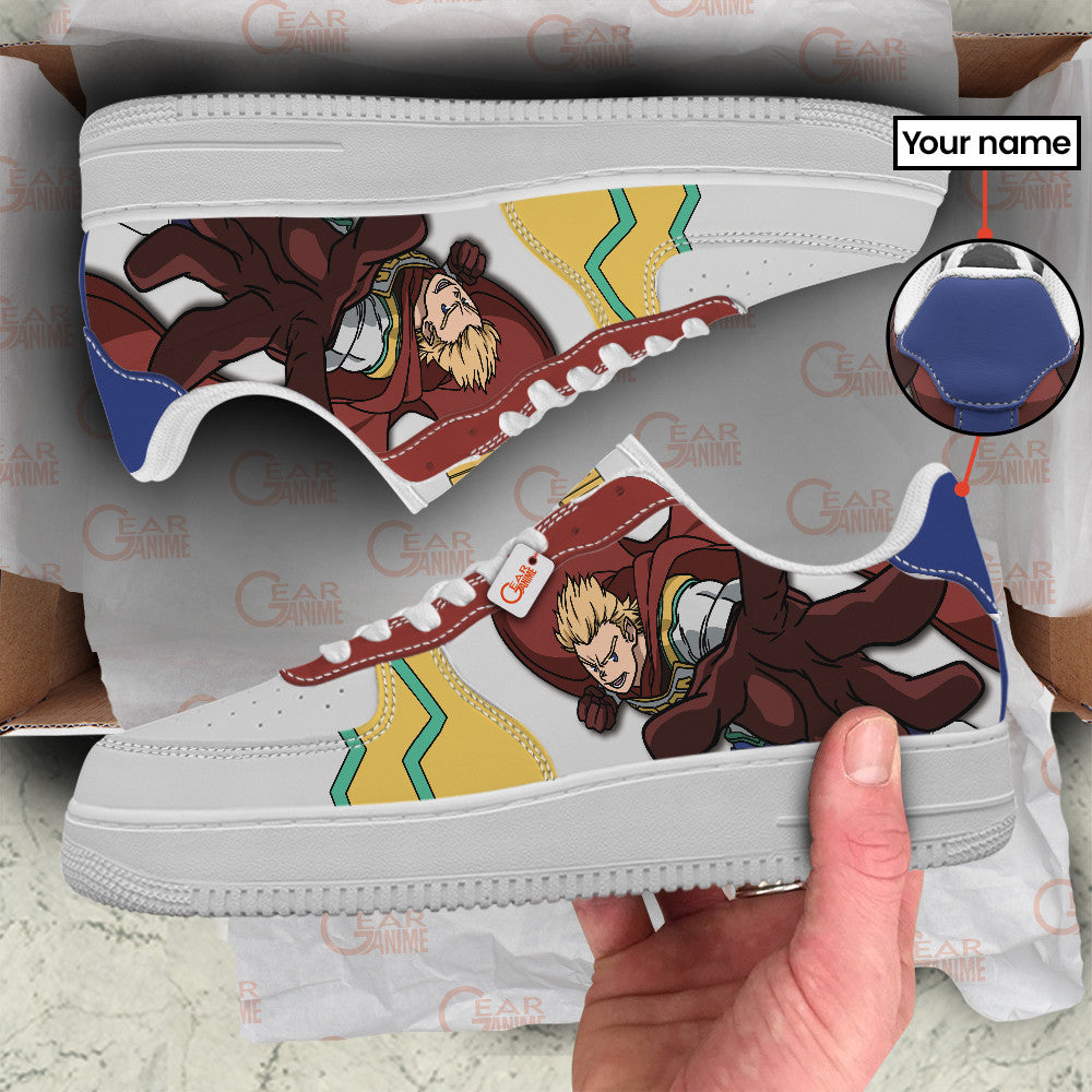 Baskets Anime Mirio Togata Lemillion Personalized en Cuir Chaussures Basses Unisexes Anime Manga