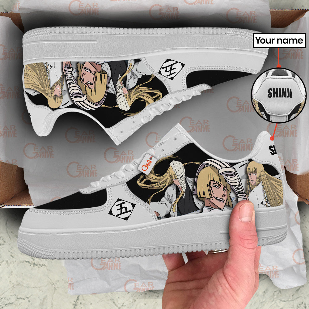 Baskets Anime Shinji Hirako Personalized en Cuir Chaussures Basses Unisexes Anime Manga