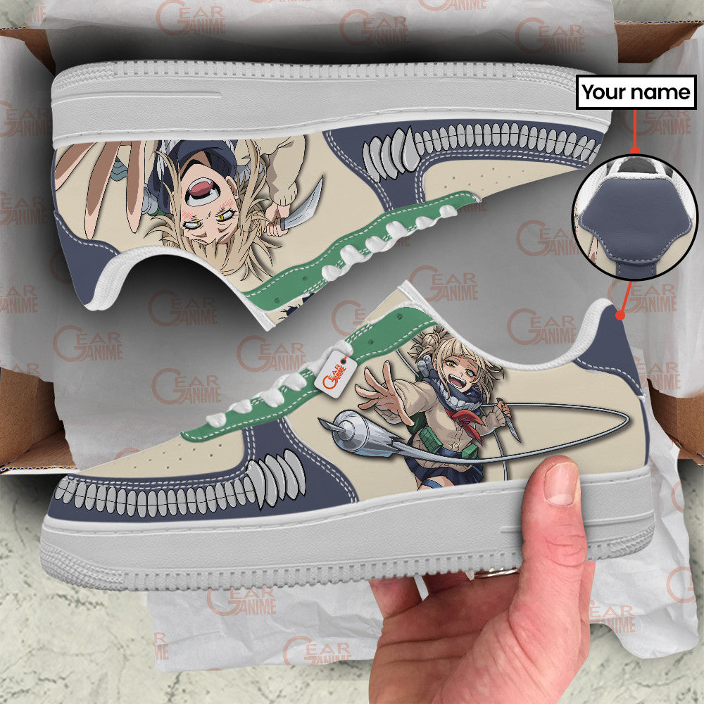 Baskets Anime Himiko Toga Personalized en Cuir Chaussures Basses Unisexes Anime Manga