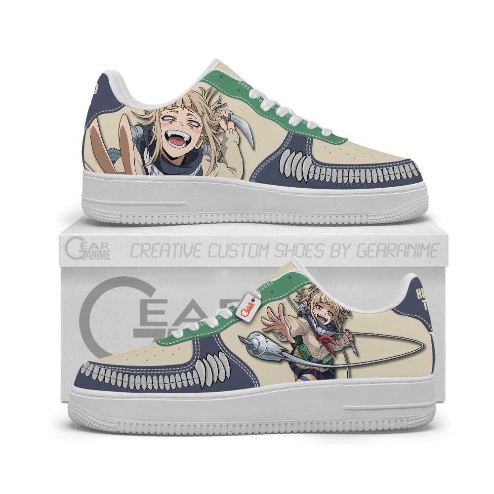 Baskets Anime Himiko Toga Personalized en Cuir Chaussures Basses Unisexes Anime Manga