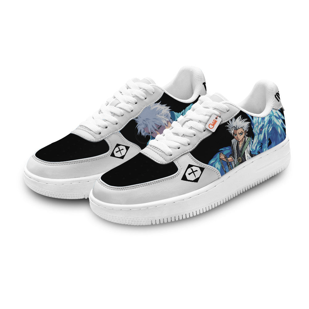 Baskets Anime Toushirou Hitsugaya Personalized en Cuir Chaussures Basses Unisexes Anime Manga