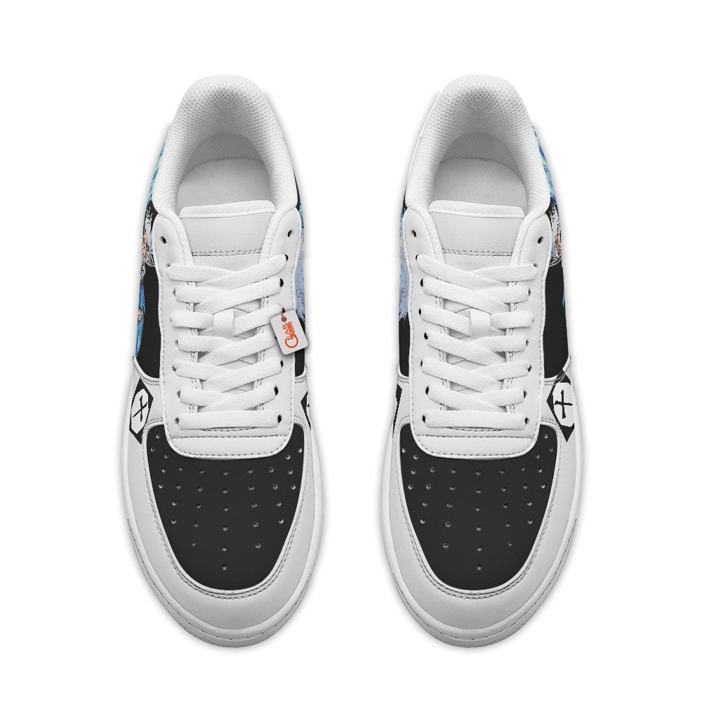 Baskets Anime Toushirou Hitsugaya Personalized en Cuir Chaussures Basses Unisexes Anime Manga
