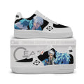 Baskets Anime Toushirou Hitsugaya Personalized en Cuir Chaussures Basses Unisexes Anime Manga