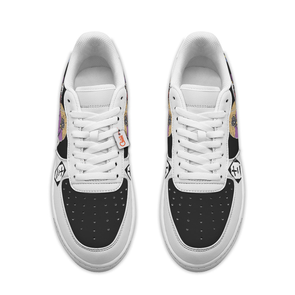 Baskets Anime Mayuri Kurotsuchi Personalized en Cuir Chaussures Basses Unisexes Anime Manga