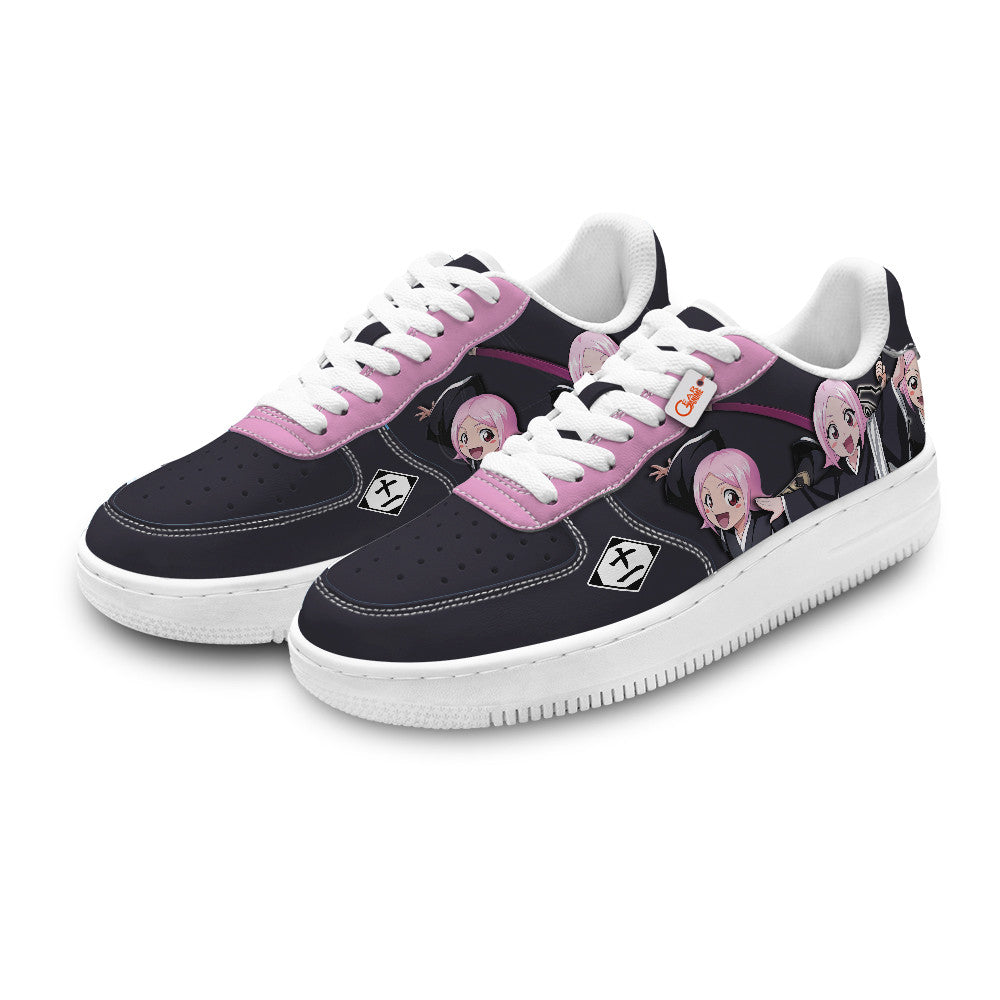 Baskets Anime Yachiru Kusajishi Personalized en Cuir Chaussures Basses Unisexes Anime Manga