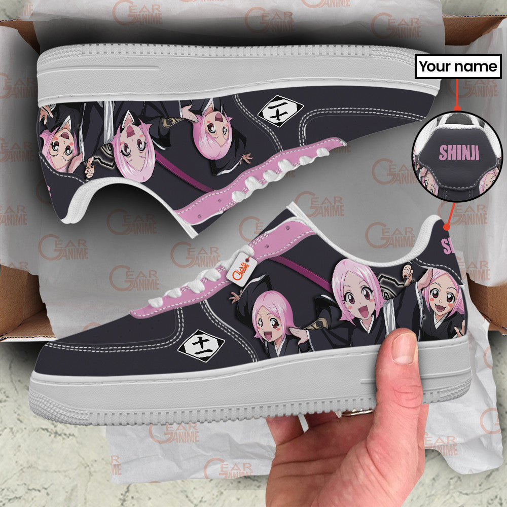 Baskets Anime Yachiru Kusajishi Personalized en Cuir Chaussures Basses Unisexes Anime Manga