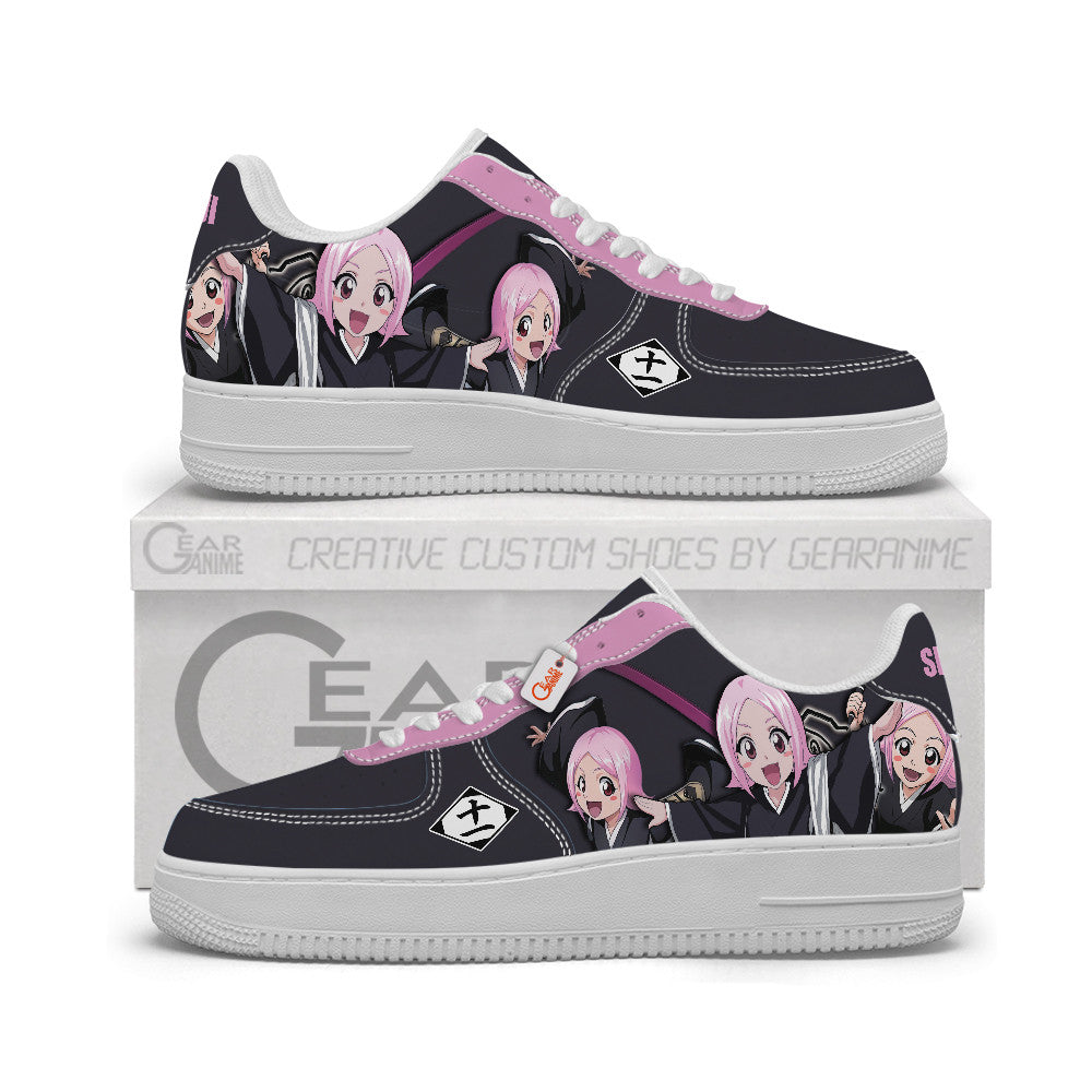 Baskets Anime Yachiru Kusajishi Personalized en Cuir Chaussures Basses Unisexes Anime Manga