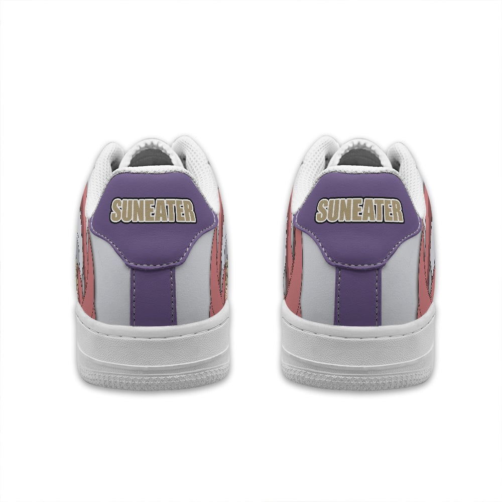 Baskets Anime Tamaki Amajiki Suneater Personalized en Cuir Chaussures Basses Unisexes Anime Manga