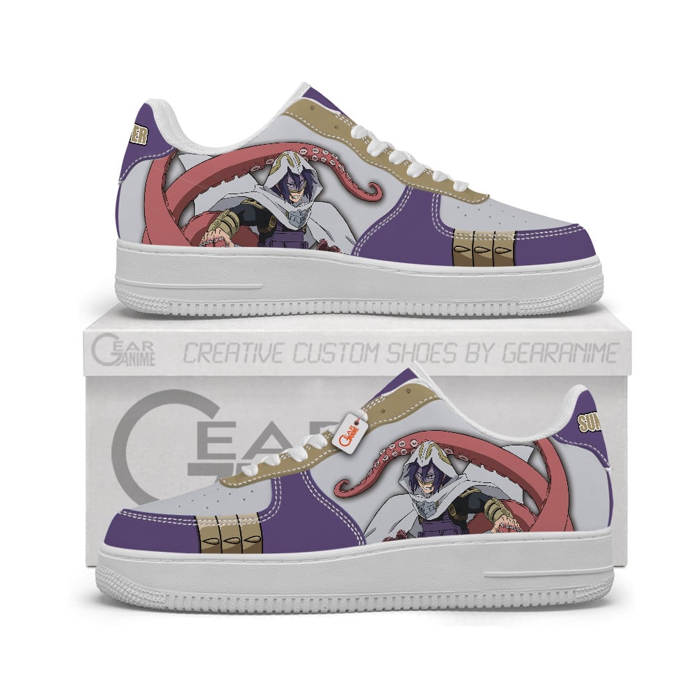 Baskets Anime Tamaki Amajiki Suneater Personalized en Cuir Chaussures Basses Unisexes Anime Manga