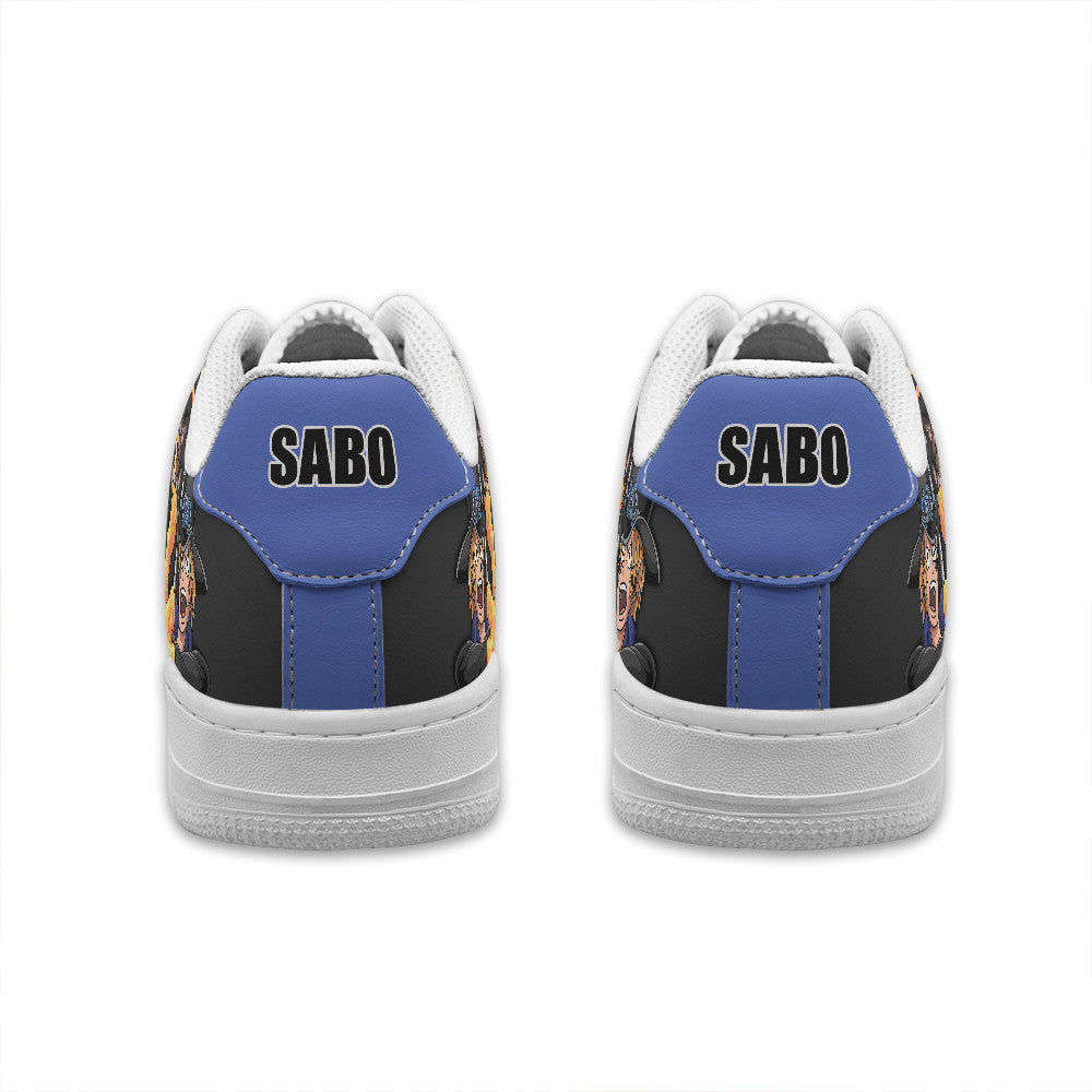 Baskets Anime Sabo Personalized en Cuir Chaussures Basses Unisexes Anime Manga