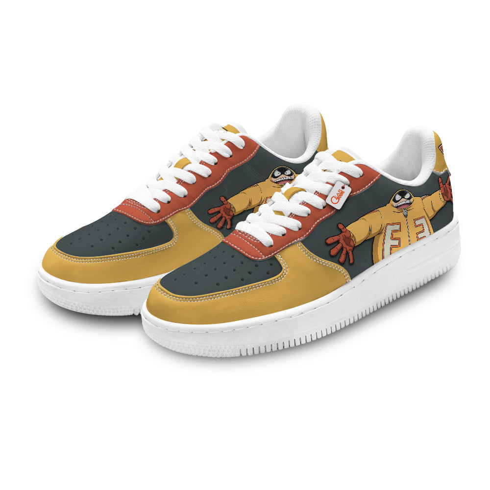 Baskets Anime Fat Gum Personalized en Cuir Chaussures Basses Unisexes Anime Manga